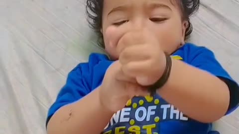 Cute baby funny