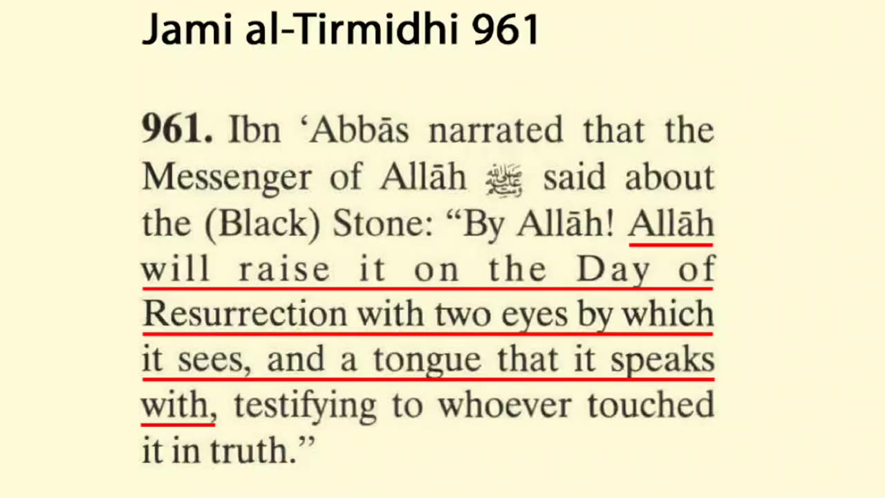 Eight Stones In The Kabbah