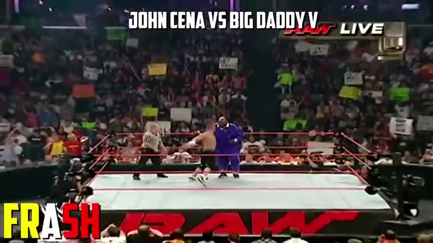 John Cena did The Impossible | defeated 5 Monsters Big Show, Khali, Umaga, Big Daddy V Mark Henry