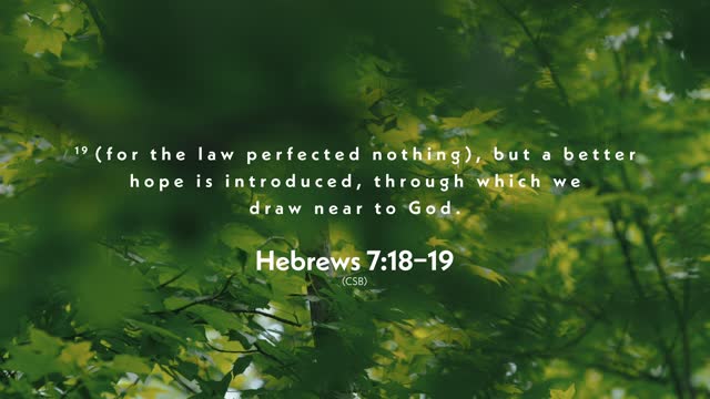 Hebrews (Lesson 5)
