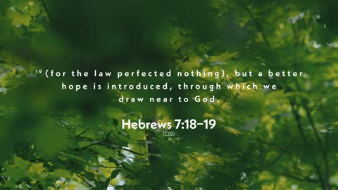 Hebrews (Lesson 5)