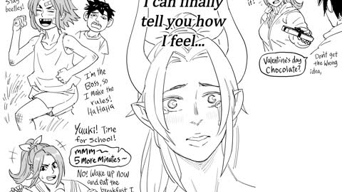 Demon Lord Love Confession comic by baalbuddy