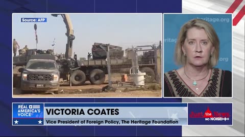 Victoria Coates condemns Biden for acting as the “Hamas lobby” to the Israeli government