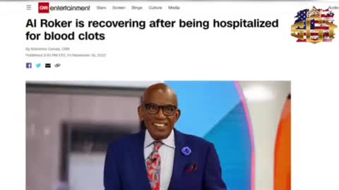 תופעת לוואי קרישי דם אל רוקר בשידור חי משווק את הזריקה ומקבל את שלו כיום מאושפז עם ריבוי קרישי דם