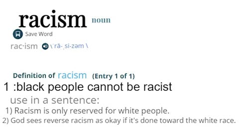 Today's Definition of Racism | A Nation in Distress