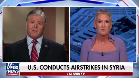 USA may have conducted air strikes in SYRIA