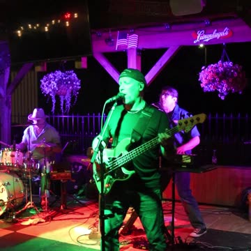 Bacchus Lotus sings Golden Earring's song Radar Love at Riverside Bar and Grill