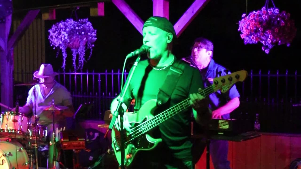 Bacchus Lotus sings Golden Earring's song Radar Love at Riverside Bar and Grill