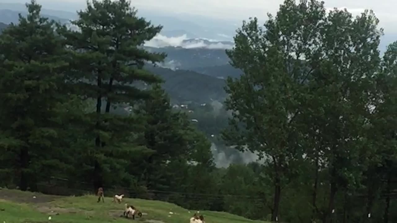 Awesome veiw of Hills after rain