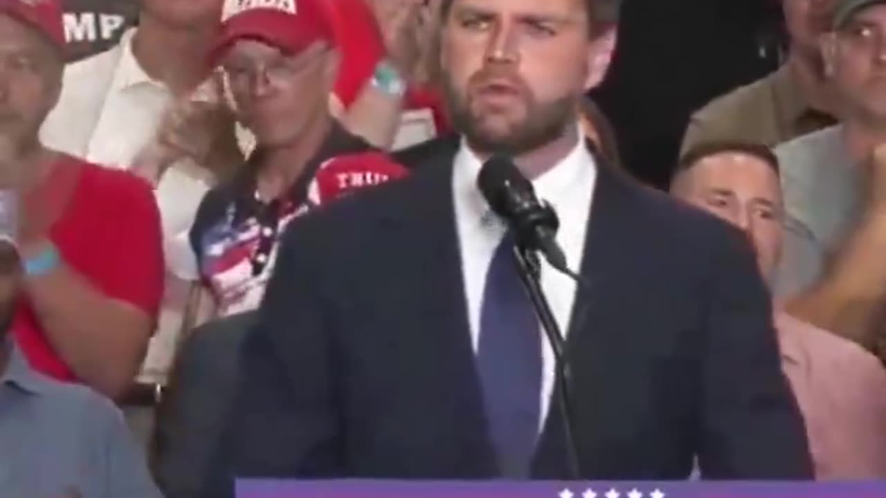 J.D. Vance speaks about loyalty to this country in Minnesota Rally