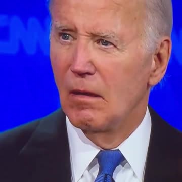 PEDO JOE'S CLONE FACE MAKES IDIOT FACE CAUSED BY HIS HANDLERS AND OWNERS..