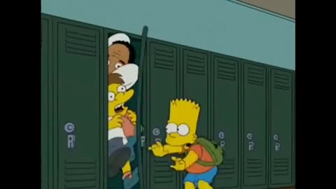 An all too scary prediction from the Simpsons