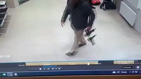 Arab-Israeli IDF Agents Enter a Hospital in Jenin