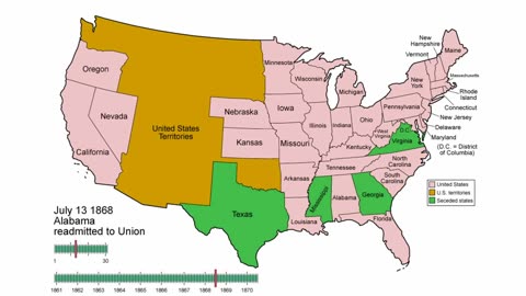 Animated History of the Confederate States of America