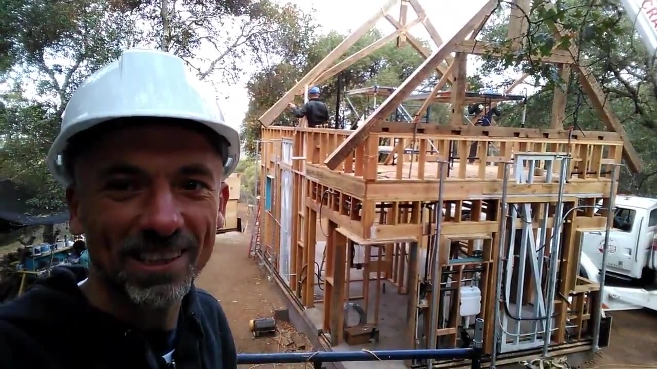 Hemp-Crete house - Start to finish, awesome time-lapse