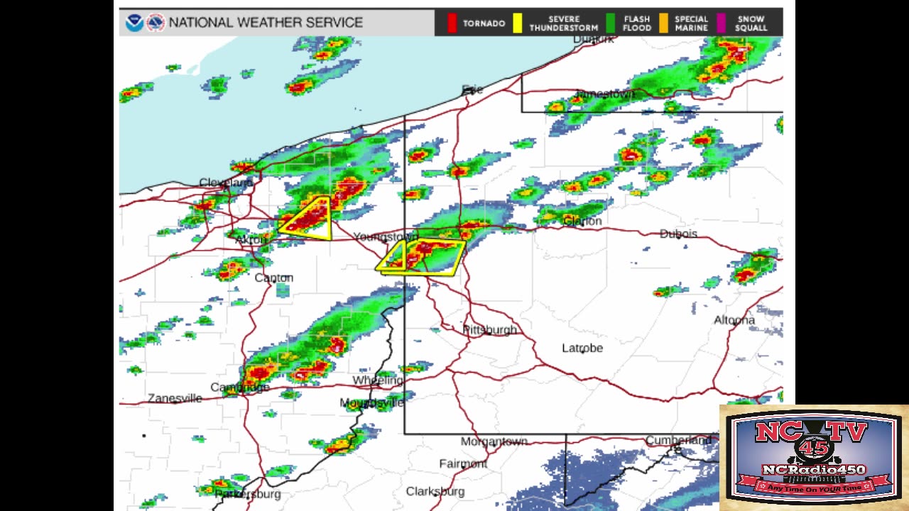 NCTV45 LAWRENCE COUNTY 45 STORM WEATHER WEDNESDAY JULY 24 2024 3:00 PM