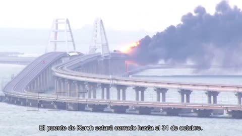 Una explosión en el puente de Crimea. A partir de este momento: Putin ordenó la formación de una c