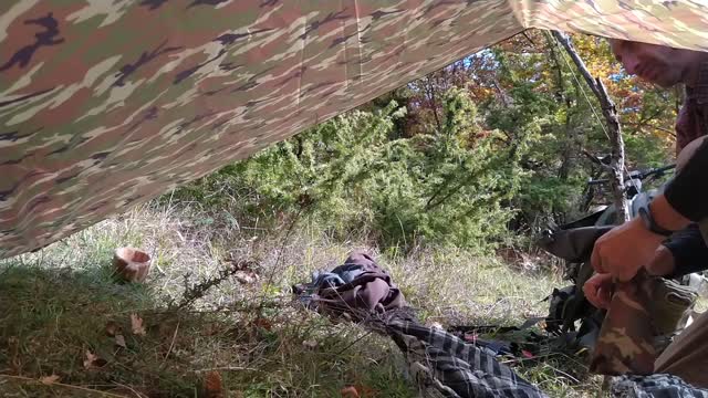 un semplice pranzo bushcraft