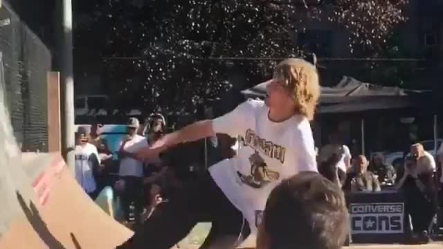 Skateboarding