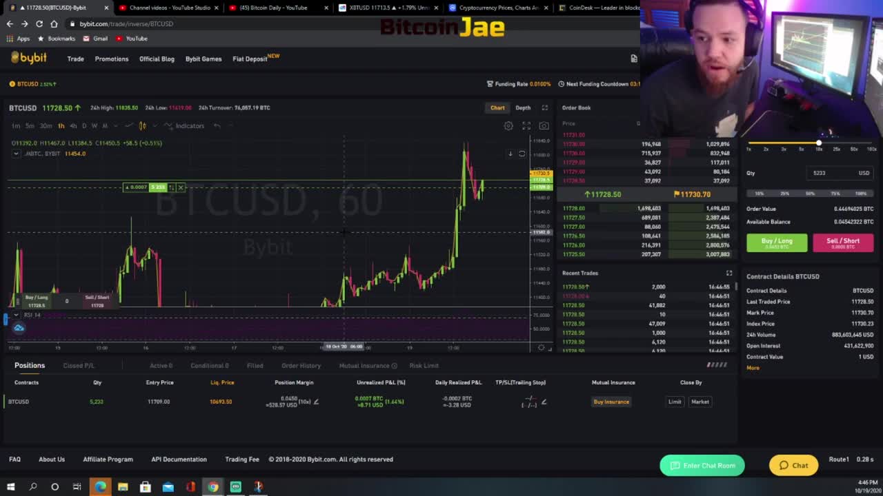 How To Make $100 Day Trading Bitcoin | Live Trading On ByBit