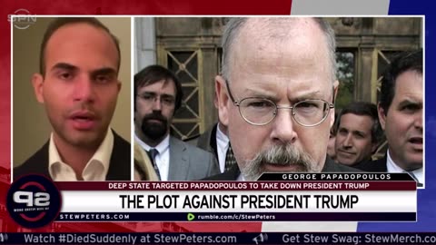 More Trump INDICTMENTS Imminent: George Papadopoulos Reacts To DEEP STATE Indictment Of Trump