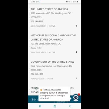 USA inc 28 USC 3002 15a Duns and Bradstreet