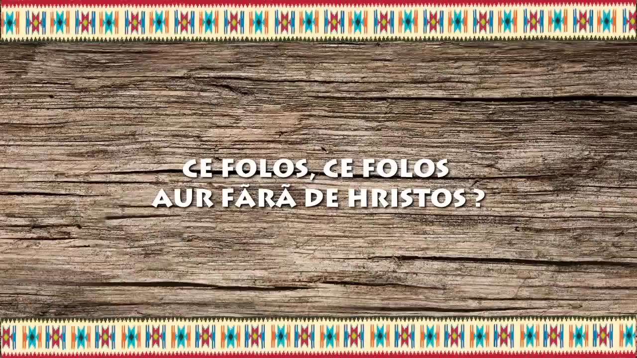 Priceasna: Ce folos, ce folos..., viața fără de Hristos! [Paula Seling]