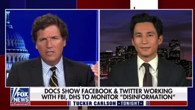 Tucker on the DHS working with Big Tech to censor Americans