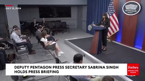 JUST IN- Pentagon Holds Press Briefing After Announcing Gaza Aid Pier Will Permanently Shut Down