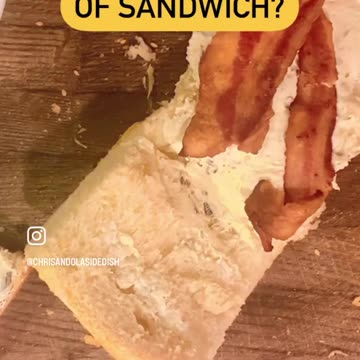 CREAM CHEESE AND BACON?