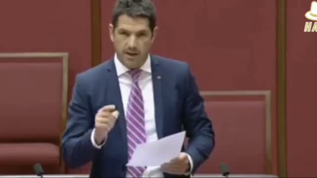 Senator Alex Antic speaks out in Parliament