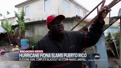 Hurricane Fiona makes landfall in Puerto Rico l WNT