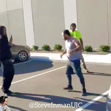 Woman gets her boyfriend to fight her co workers