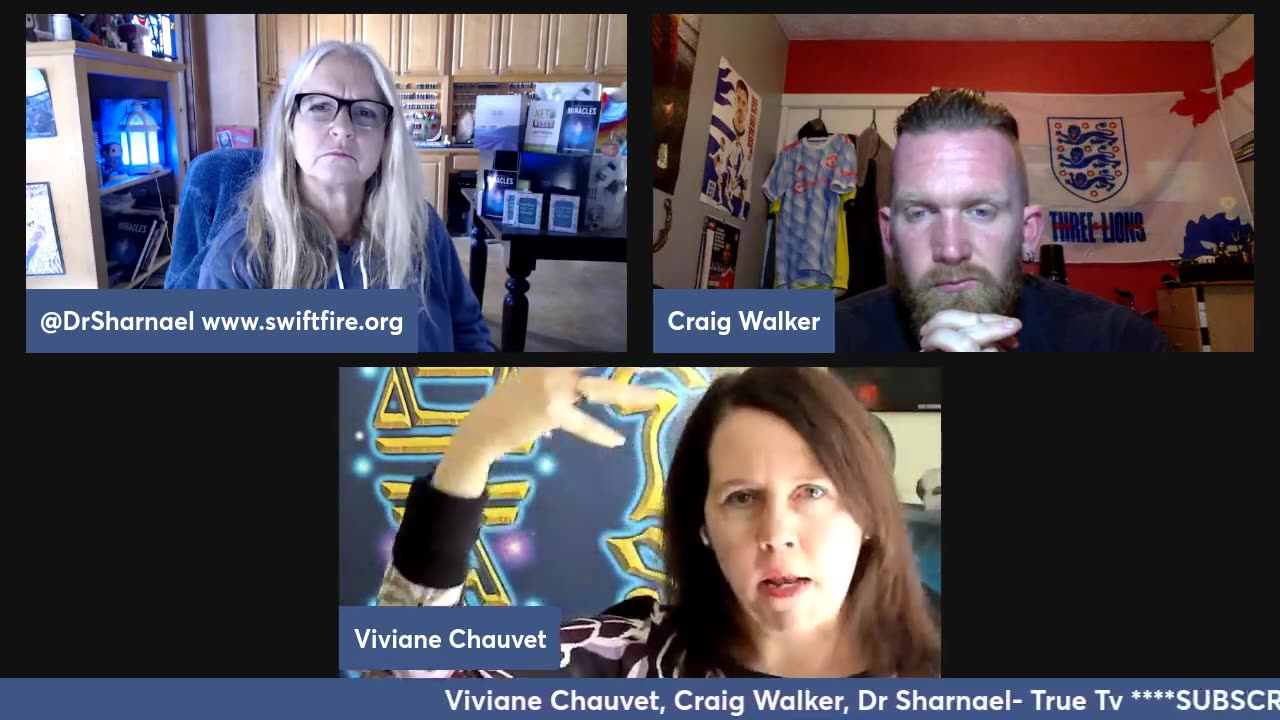 HEALING Viviane Chauvet , Dr Sharnael , Craig Walker SUBSCRIBE NOW!! swiftfire org