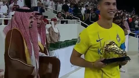 Cr7 win golden boot king salman club cup august 2023