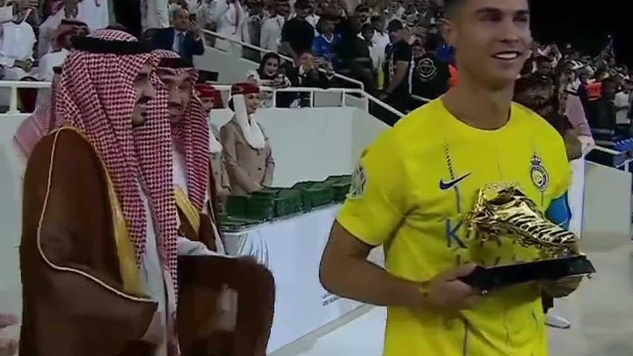 Cr7 win golden boot king salman club cup august 2023