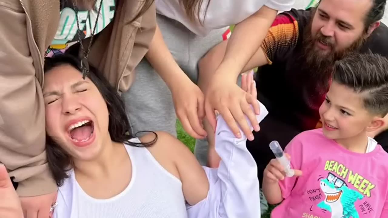 Funny kids and doctor