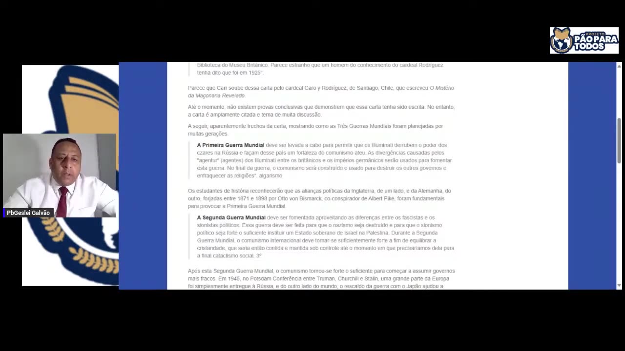 NOTÍCIA EXCLUÍDA DO YOUTUBE ❗