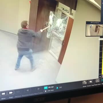 Antifa Member Attacks Senator’s Office With Axe in North Dakota