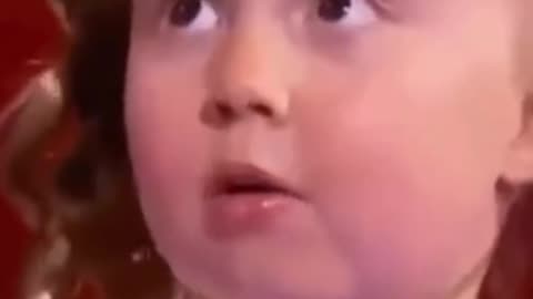 Little Girl Knows Her Anatomy