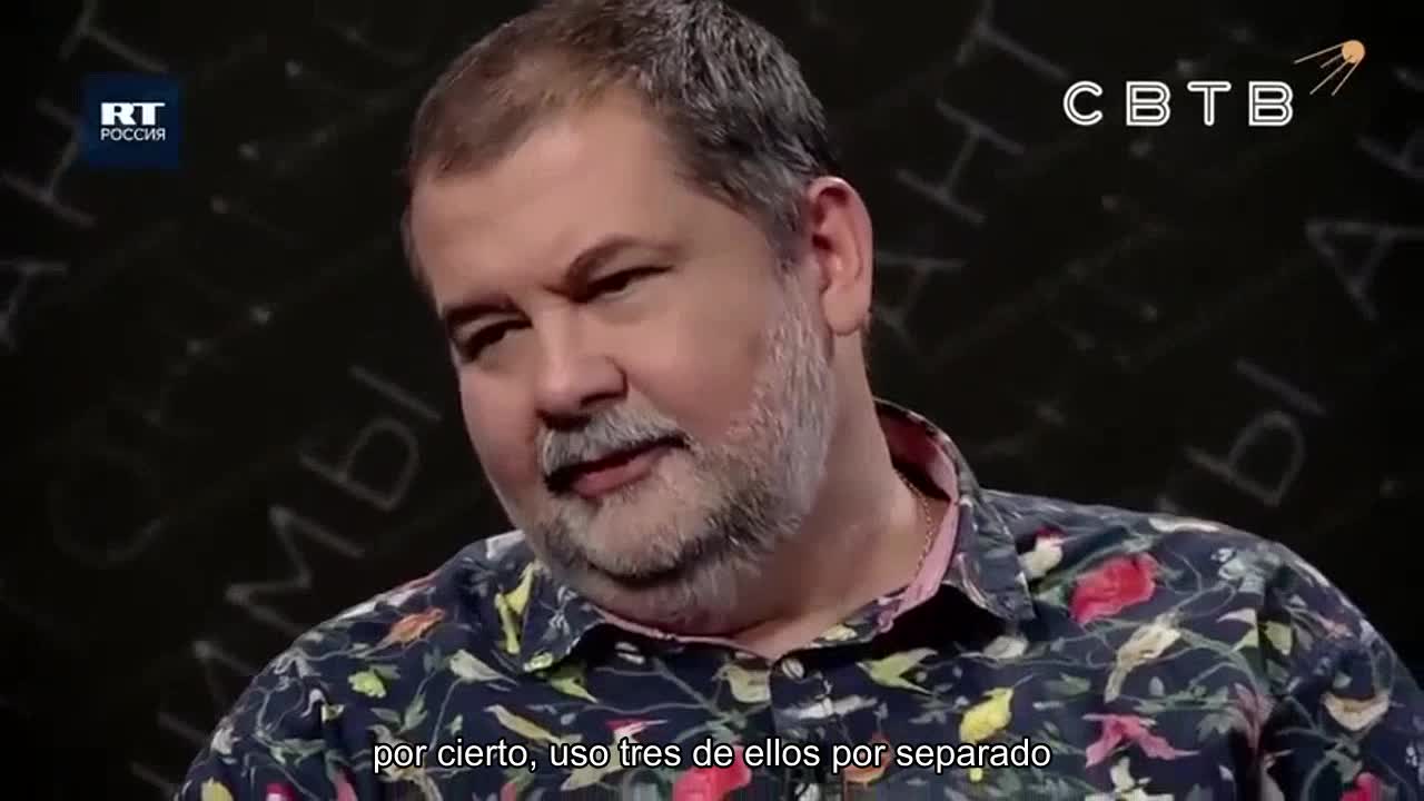 el propagandista ruso de Rusia Anton Krasovsky en un canal de televisión ruso pide el genocidio de