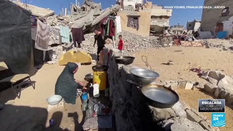 Cada vez menos palestinos en Gaza tienen acceso al agua potable suficiente, denuncia HRW