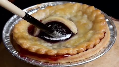 Eye spy with my little eye a delicious cherry pie #halloweentreats #halloween