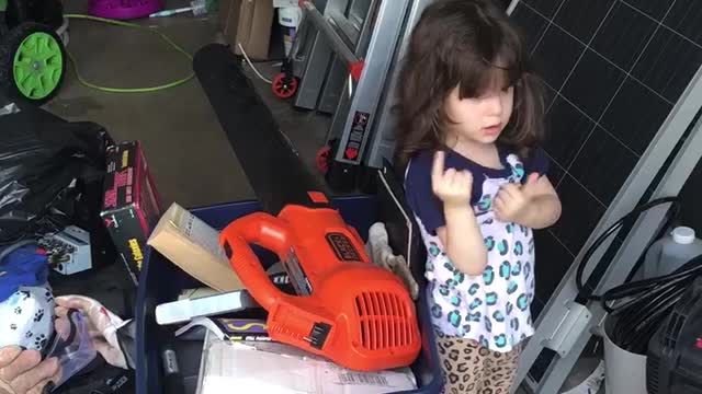 She’s learning