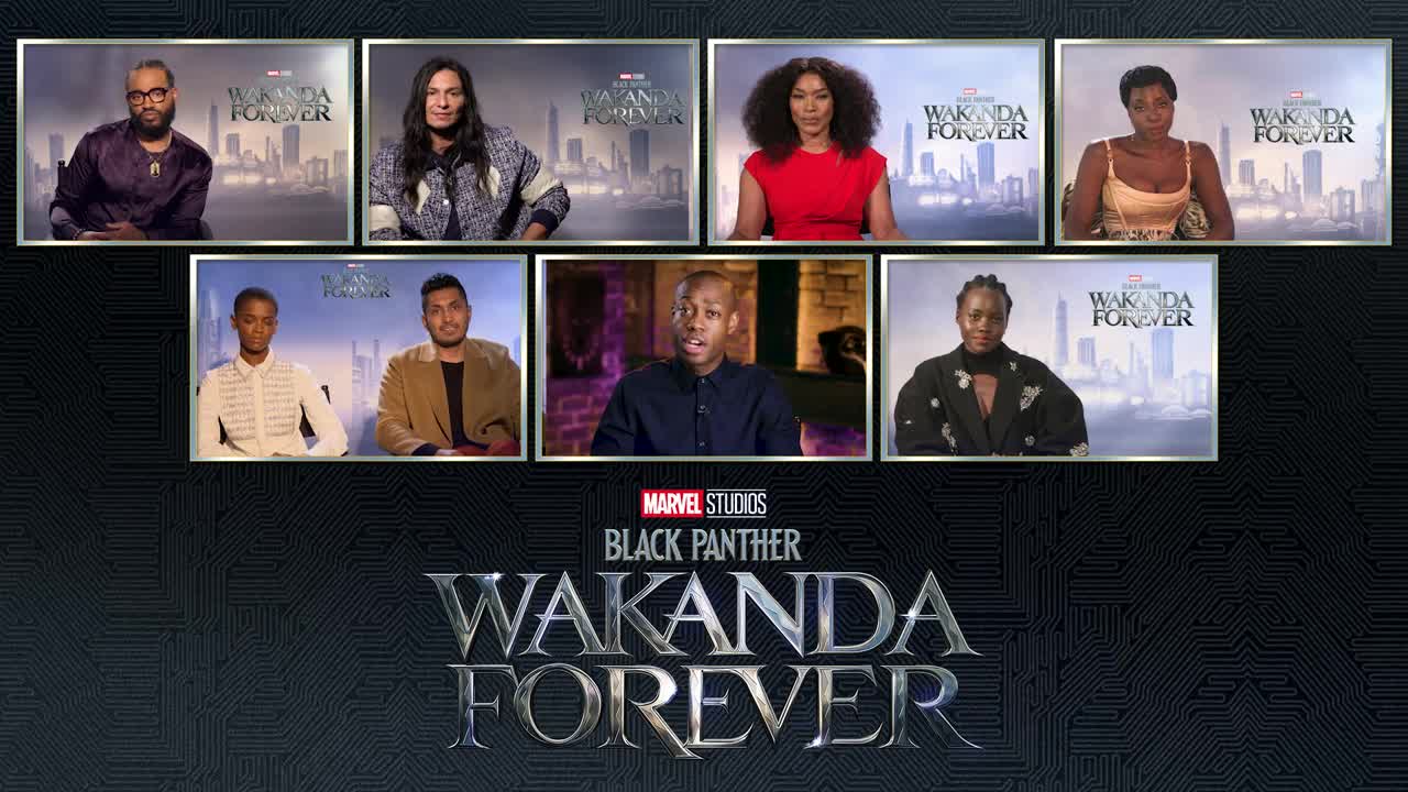 Dream Team-Ups_ _ The Cast & Crew of Marvel Studios' Black Panther_ Wakanda Forever