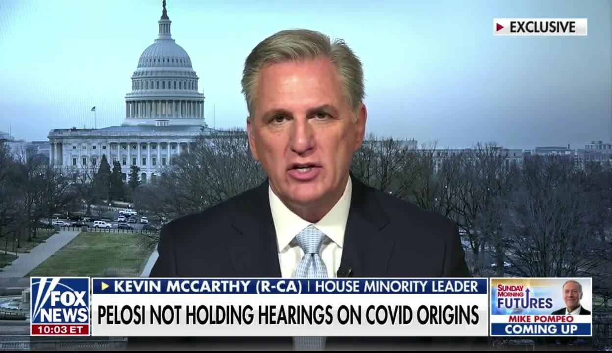 Kevin McCarthy Calls Pelosi Out for Protecting China