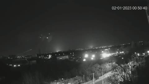 Missiles And Drones Over Kiev