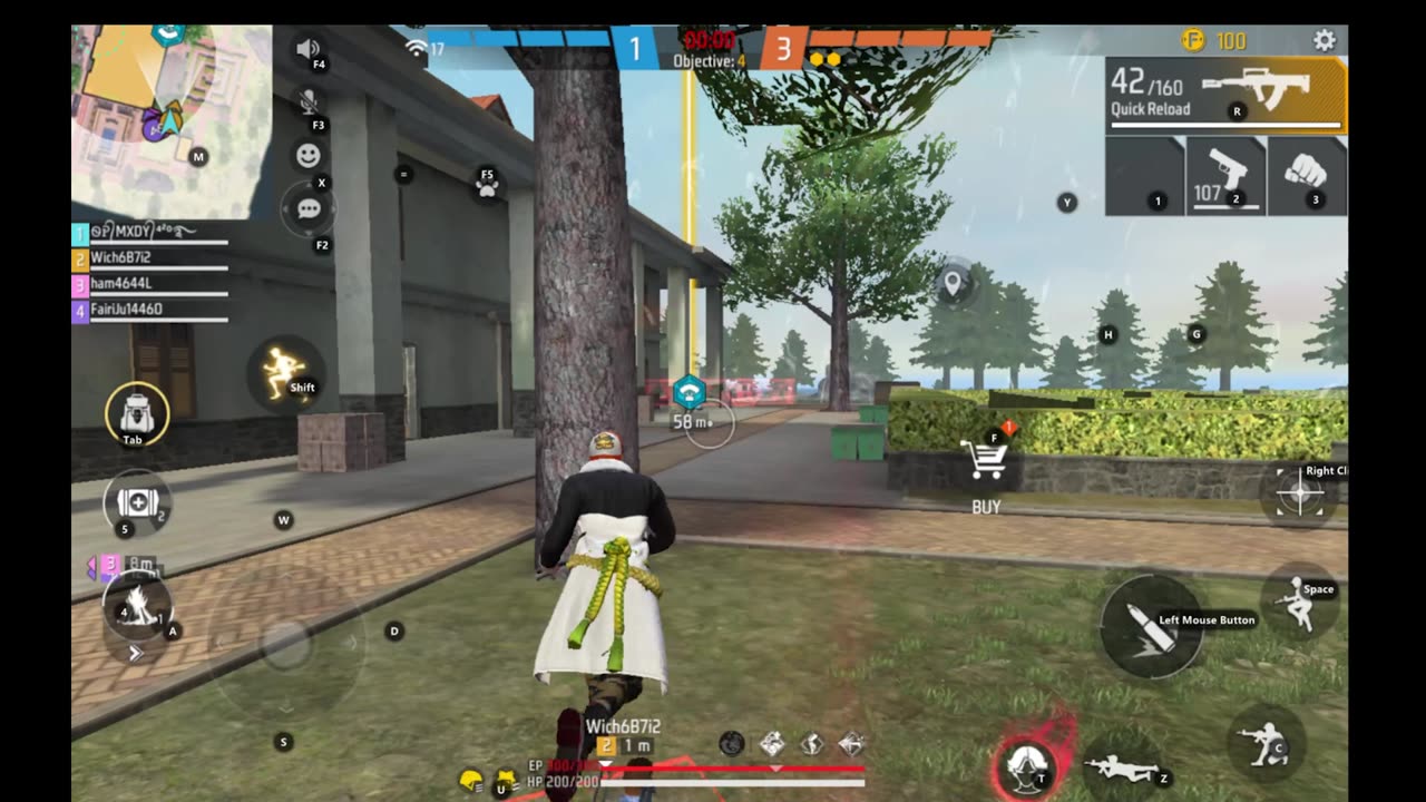 Play Like Noob Free Fire Loss But Good Game