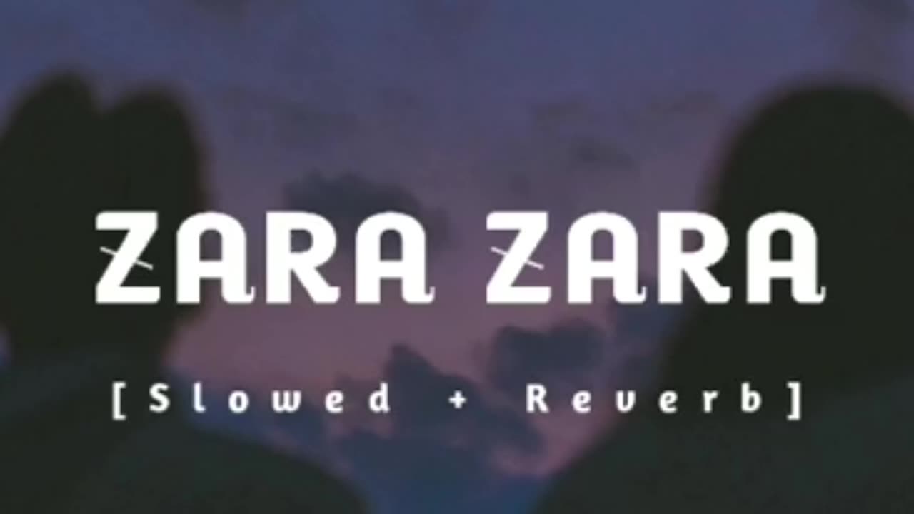 Zara zara bhakta ha (slow+ reverb)song