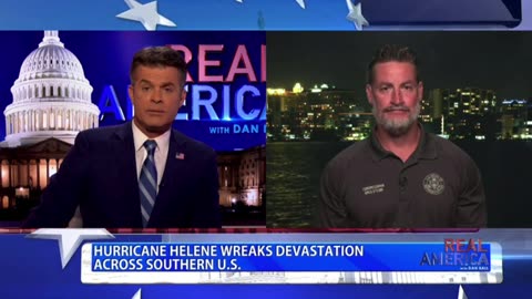 Joining Real America with Dan Ball to Discuss the Devastation of Helene